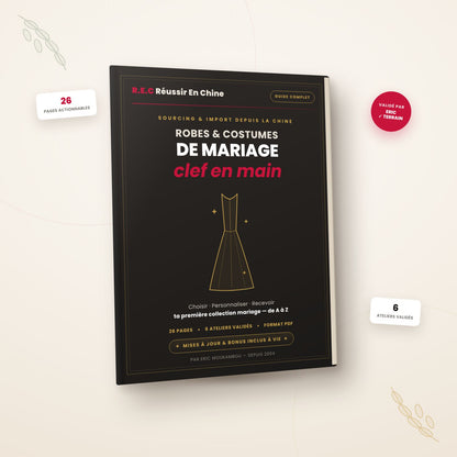 Ton business de robes & costumes de mariage clef en main