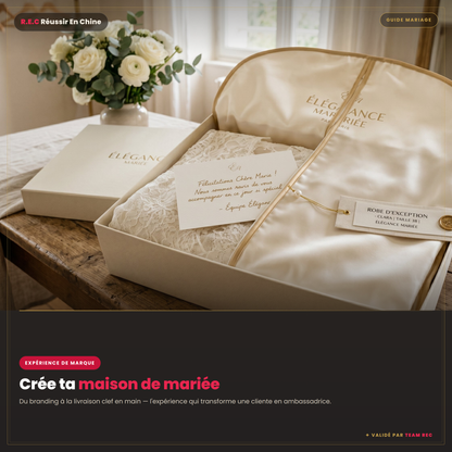 Ton business de robes & costumes de mariage clef en main